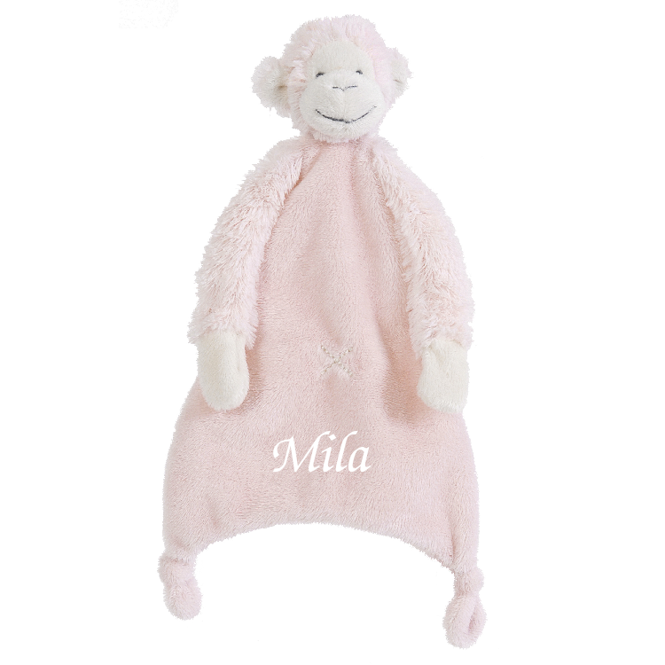  - mickey the monkey - pink 30 cm 